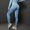 Sky Blue, variant on Womens Yoga Leggings,Women's Loose High Waist Wide Leg Pants Workout Out Leggings Casual Trousers Yoga Gym Flare Pants