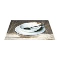 thumbnail image 3 of Ryvnso Placemats Set of 4 Snowman in Winter Dining Mats Heat-Resistant Non-Slip Washable Table Mat, 3 of 8