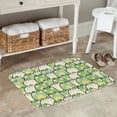 thumbnail image 6 of Non Slip Door Mat, cute smile frog green Kawaii Fast Drying Bath Tub Mats, Absorbent Bathroom Rugs Entrance Welcome Mat, Bath MatS for Tub, Floor, Home, Kitchen, Hotel,16x24in, 6 of 7