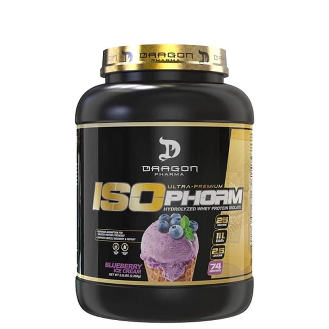 Proteina Dragon Pharma IsoPhorm Ultra Premium 5 Libras 74 Servicios