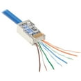 thumbnail image 6 of Eaton Tripp Lite Series Cat6 RJ45 Pass-Through FTP Modular Plug 50 Pack TAA, 6 of 7