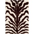 thumbnail image 2 of Safavieh Cambridge Collection CAM709V Handmade Moroccan Geometric Ivory and Brown Premium Wool Area Rug (2' x 3'), 2 of 10