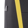 thumbnail image 3 of FH Group Unique Flat Cloth Car Seat Cover, Universal Yellow Front Set Seat Covers with Air Freshener, 3 of 3