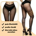 thumbnail image 4 of relayinert 2 Pieces Sexy Tights Fishnet Socks Mesh Stocking Attractive Ladies Hosiery Female Accessories Workmanship Foldable Design 1Set, 4 of 6