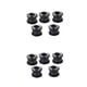 thumbnail image 4 of Soidarity Juego de tornillos y tuercas para vástago de bicicleta, 5 uds., tornillos para máquina de de aleación, accesorios de ciclismo para Placa simple,negro 2Conjunto, 4 of 6