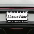 thumbnail image 7 of 2PC Dog's Paw License Plate Prame Aluminum Rust-Proof Auto Parts License Plate Decorative Screws Fit Standard 2 Holes  U.S. License Plate, 2.2x 6.3 Inch, 7 of 7