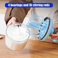 thumbnail image 4 of rotary hand whisk hand whisk rotary hand whisk mixer for baking cooking, 4 of 5