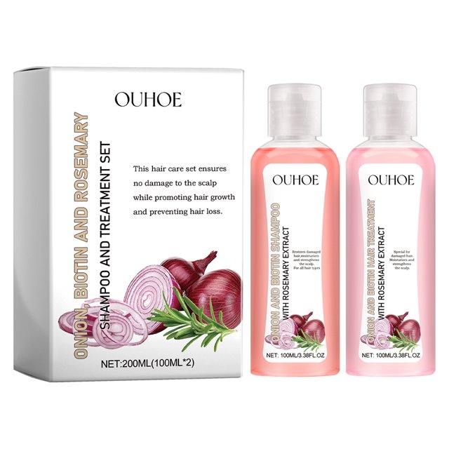 Set Champú Y Acondicionador Cebolla Biotina Romero Hair