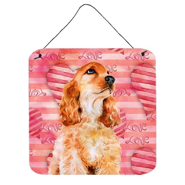 Cocker Spaniel Love Wall or Door Hanging Prints