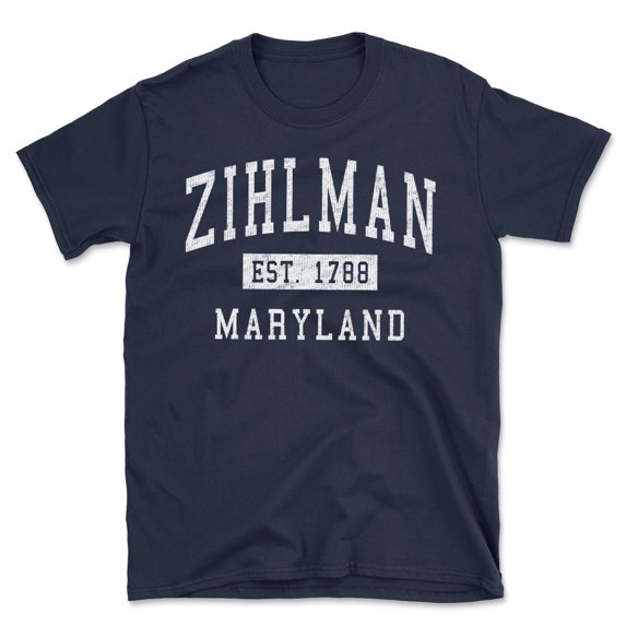 Zihlman Maryland Classic Established Men's Cotton T-Shirt