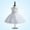 White, variant on uublik Girls' Special Occasion Dresses Size 2T-8 Sleeveless Tulle Dresses Kids Birthday Formal Wedding Pageant Princess Dress Pink