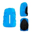 thumbnail image 2 of Cubierta impermeable mochila LAMA 2pcs, protector reflexivo lluvia/robo S 18L-25L Negro Azul, 2 of 3