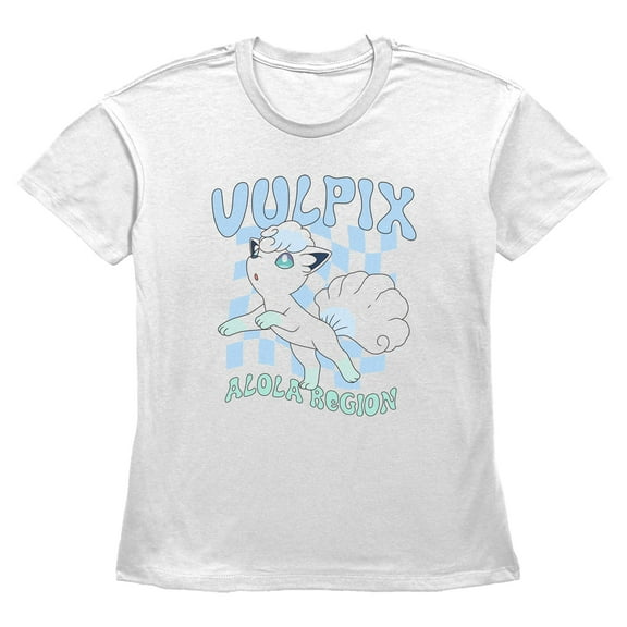 Women's Pokemon Vulpix Alola Region Graphic T-Shirt