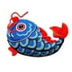 thumbnail image 3 of Diseño de cojín decorativo de estilo chino con bordado hecho a mano. pescado azul, 3 of 9