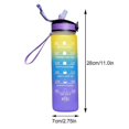 thumbnail image 4 of Bouteille d'Eau Extérieure Dégradée de Couleur Givrée 1000ml, 4 of 5
