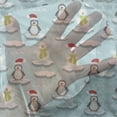 thumbnail image 3 of Funny Tulle Curtains with Rod Pocket, Penguins and Snowmans on Ice Floes Antarctica Cartoon Caps Scarfs Funny Pattern, Sheer Drape for Wedding Party 2 Panels, 7 Sizes, Multicolor, by Ambesonne, 3 of 3