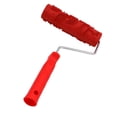 thumbnail image 2 of 7" Assorted Embossed Floral Pattern Painting Decorative Painting Roller with Plastic Handle K, 2 of 9