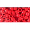 thumbnail image 2 of Darice Opaque Red Pony Beads, 9mm, 1000 Pieces, 2 of 2