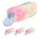 thumbnail image 3 of Pencil Case Organizer Assorted Color Plush Pencil Container for School Supplies Zipper 4Pcs, 3 of 5