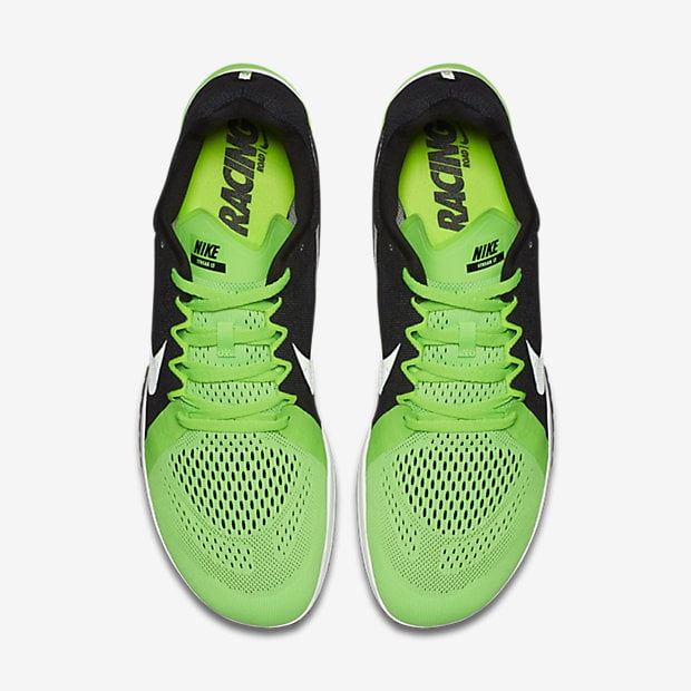 Mañana para castigar clímax Nike Men's Zoom Streak LT 3 Running Shoe, Black/White/Volt Green, 11.5 D US  - Walmart.com
