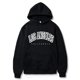 thumbnail image 2 of Sudadera con capucha de manga larga para mujer, suéter holgado de gran tamaño con bolsillo y estampado de letras, alta calidad, Otoño e Invierno, 2 of 3