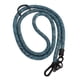 thumbnail image 2 of Cordón para teléfono celular de 10 mm Correa de hombro ajustable de poliéster metálico alrededor de la correa para el cuello para la mayoría de los teléfonos inteligentes Cian, 2 of 10