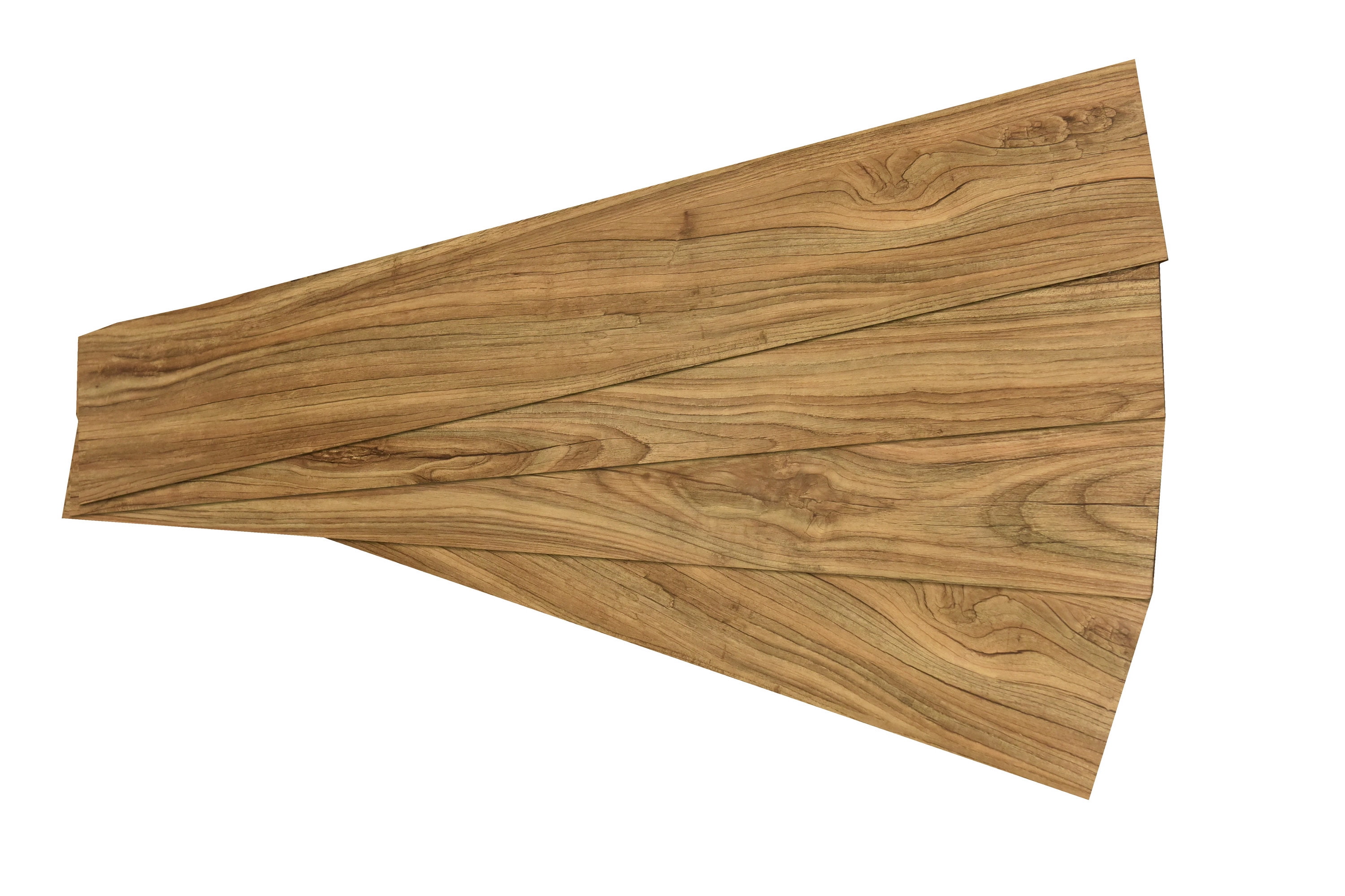 Peel and Stick Vinyl Flooring Planks, Buff, 36" x 6", 10-pack/15 sq ft