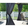 thumbnail image 6 of Palram - Canopia Palermo/Milano/Martinique 10' x 10', 10' x 12', 12' x 12' Gazebo Curtain Set - 4 Piece, 6 of 11
