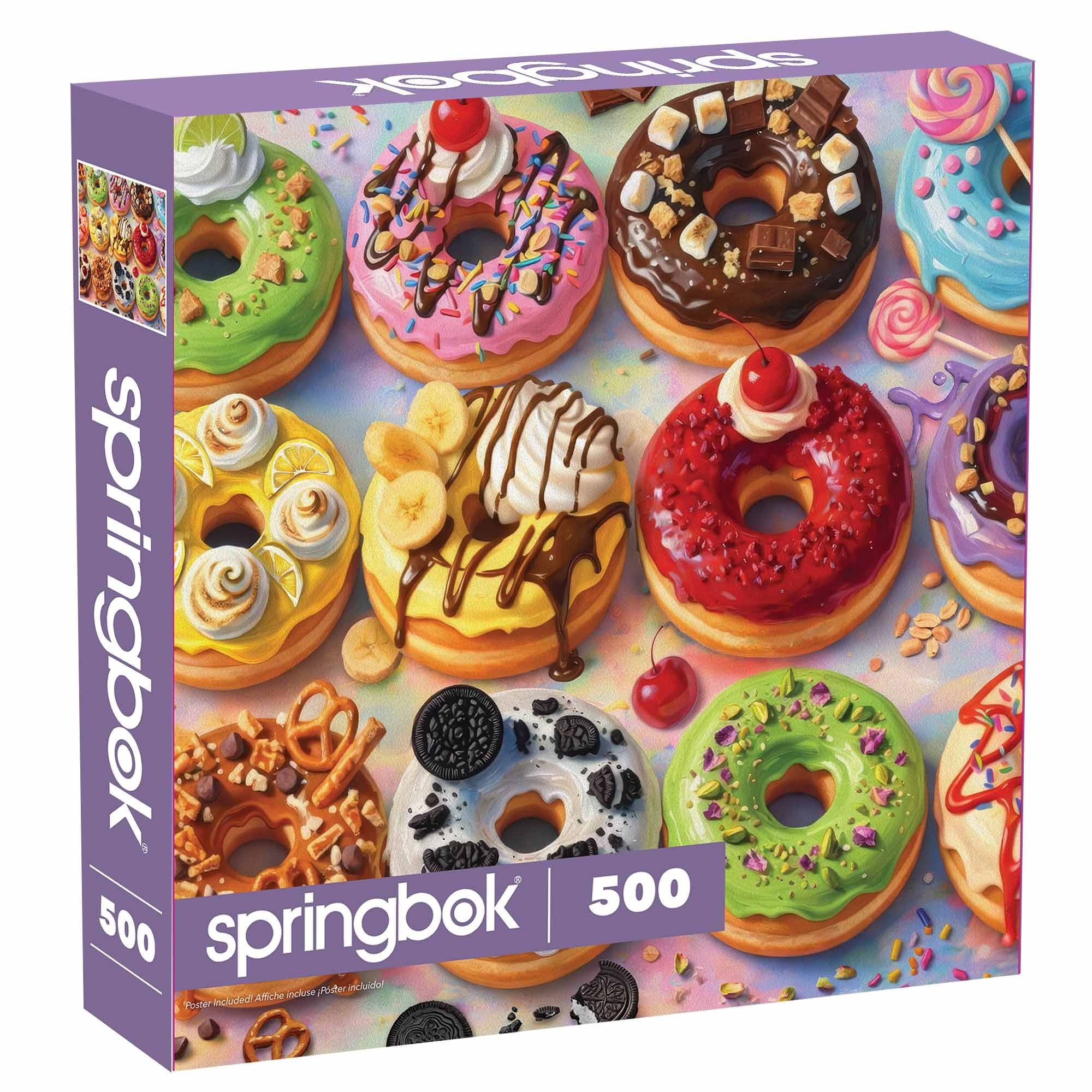 Sweet Tooth 500 Piece Jigsaw Puzzle - Colorful Assortment of Your