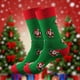 thumbnail image 1 of Calcetines gruesos y cálidos para mujer, calcetines casuales navideños, calcetines para mujer, 1 of 4