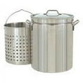 thumbnail image 2 of Bayou Classic Steam Boil Stainless Steel Stockpot with Basket, 2 of 2