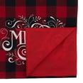 thumbnail image 4 of Saro Lifestyle Buffalo Plaid Merry Table Runner, 4 of 4
