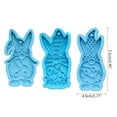 thumbnail image 5 of lanema 3-Piece Silicone Candy Molds Easter Rabbit Shape Perfect Gifts for Baking Lovers, 5 of 14
