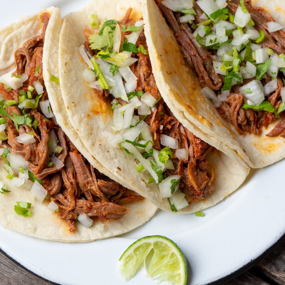 Old Hacienda Beef Barbacoa, Shelf-Stable Heat and Eat 8oz. (227g) Pouch in Authentic Mexican Flavors