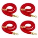 thumbnail image 4 of Cuerdas de poste de terciopelo 150 cm/59 pulgadas 4x Rojo perfecl, 4 of 8