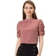 thumbnail image 1 of Blusa de Chifón Con Lunares Suizos Allegra K Para Mujer Manga Corta Abullonada Rojo S, 1 of 4