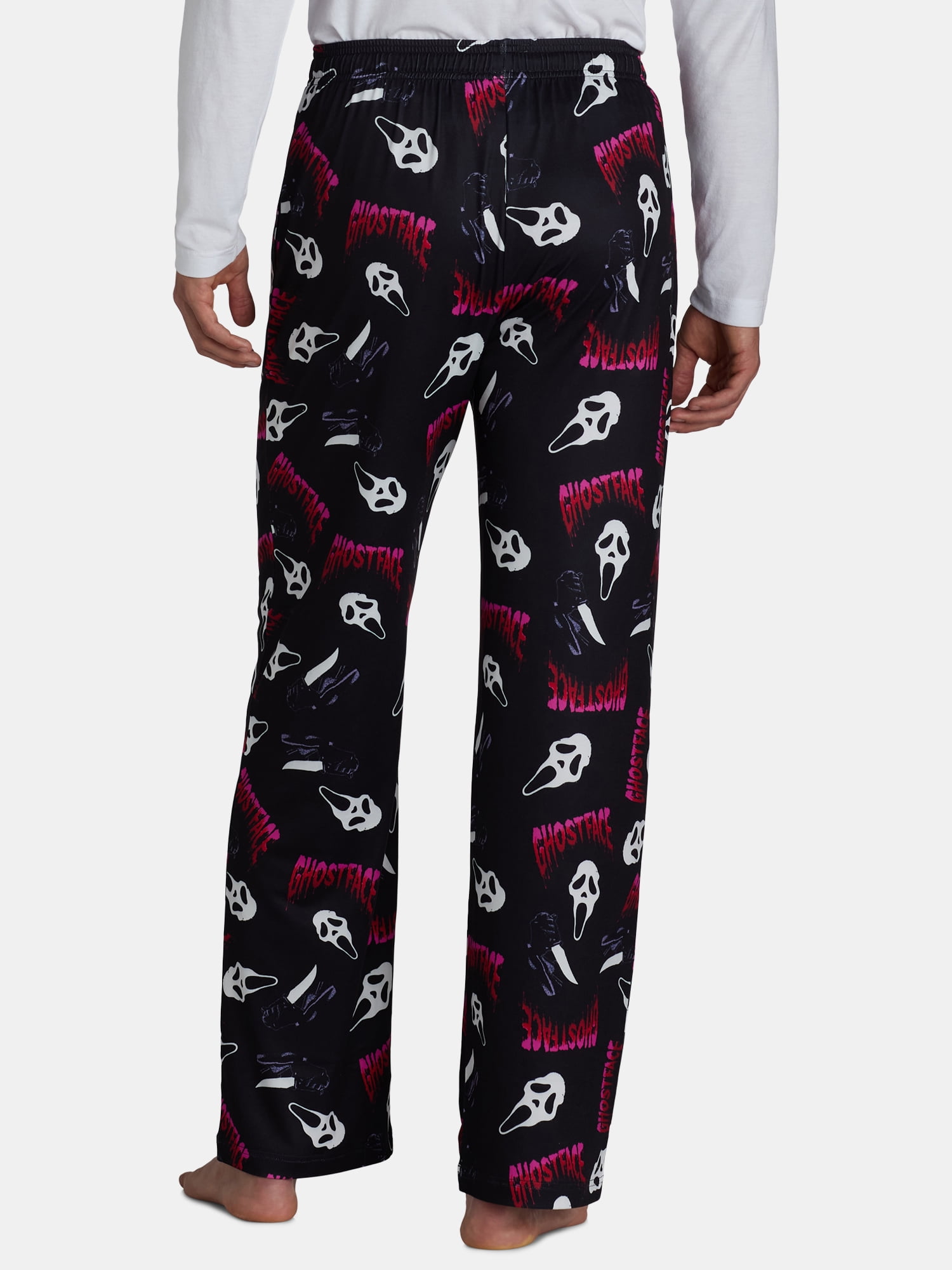 Scream Ghostface Men's Pajamas Sleep Pants, Sizes S-3XL
