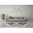 thumbnail image 3 of Ahgly Company Indoor Square Abstract Gray Modern Area Rugs, 8' Square, 3 of 4