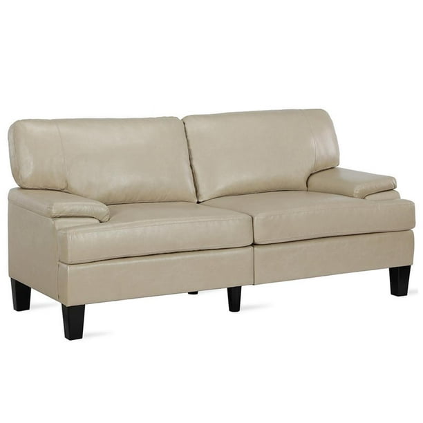Dorel Living Davies Faux Leather Sofa, Can You Steam Clean Faux Leather Sofa