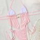 thumbnail image 4 of Tankini para mujer, traje de baño de dos piezas con tirantes de color liso, informal, de playa, a la moda, para mujer, tankini, de dos piezas, para mujer, trajes de baño para mujer, tankini para mujer, 4 of 7