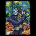 thumbnail image 2 of Men's Batman The Starry Night Joker  Graphic Tee Black 3X Large, 2 of 5
