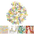 thumbnail image 2 of 6.6ft Easter Garland DecorationTinsel for Tree Tree Garland New Year Garland Garland for Tree Tinsel Garland Iridescent Garland Tree Tinsel Metallic Twist Tree Decoration Party Garlands, 2 of 8