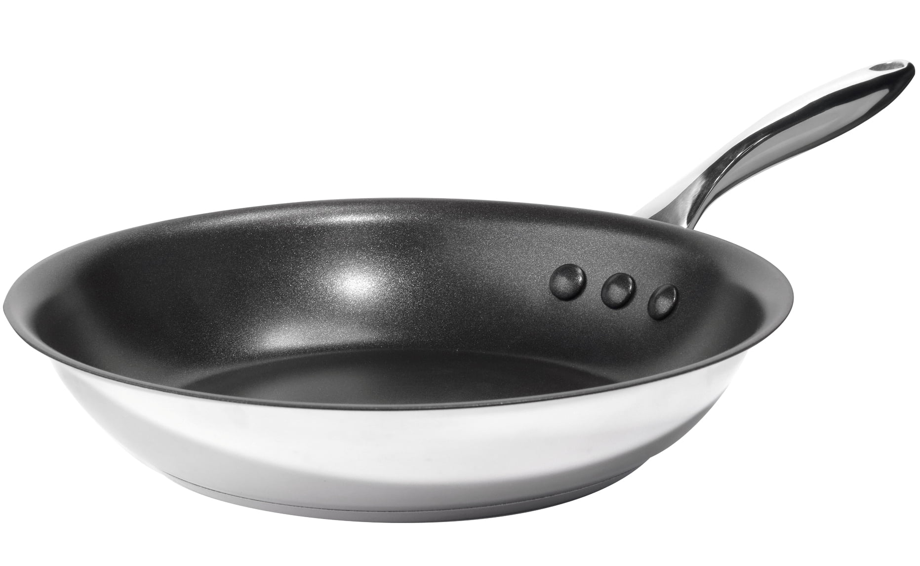 Bakelite Handle Aluminum Cooking Pan 100% PFOA Free Stone-Derived Non-Stick Coating 5 Layers Bottom Open Frypan,11 Inch BOCCA Frying Pan