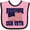 Pink and Black, variant on Inktastic Veteran Remember Our Vets Boys or Girls Baby Bib