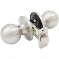 thumbnail image 3 of Ball Door Knob, Passage (Hall/Closet) Latch, Satin Nickel by Stone Harbor Hardware, 3 of 4