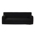 thumbnail image 1 of Sofá de 2 piezas de sofá de tela jacquard estirable de 3 plazas negro Sunnimix Sofa Loveseat Couch Slipcover, 1 of 5
