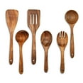 thumbnail image 3 of Acahhotxx Kitchen Utensils, Multifunctional Kitchen Utensils Kitchen Implements Set Kitchen Cutlery Set Wood Texture for Kitchen Cooking, 3 of 3