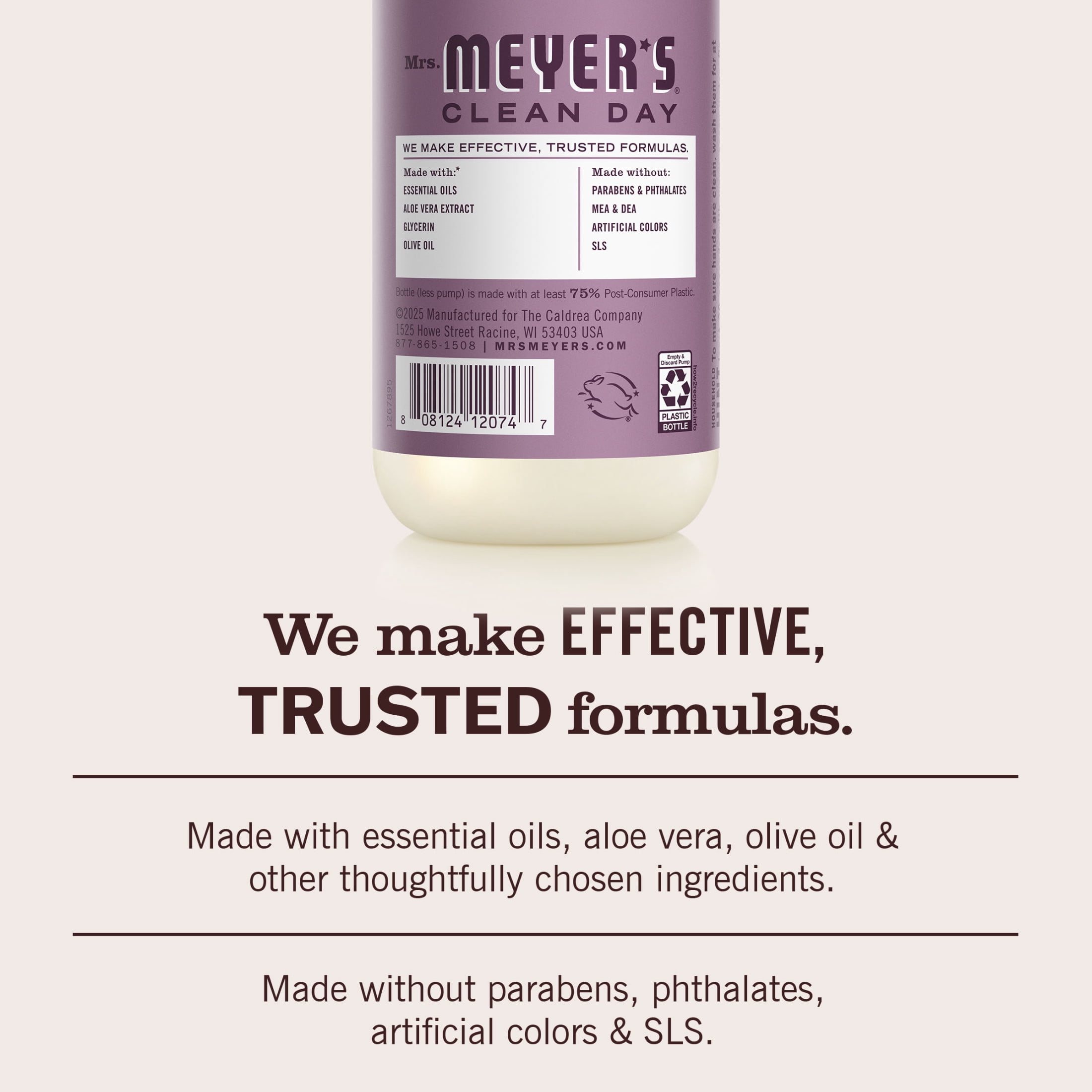 Mrs. Meyer’s Clean Day Hand Soap, Elderberry Scent, 12.5 Fl Oz