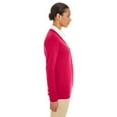 thumbnail image 3 of Harriton M425W Ladies Pilbloc V-Neck Button Cardigan Sweater, 3 of 3