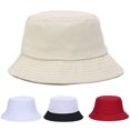 thumbnail image 3 of D-GROEE Breathable Bucket Hats for Men Plain Color Outdoor Camping Hiking Fisherman Sun Caps, 3 of 4